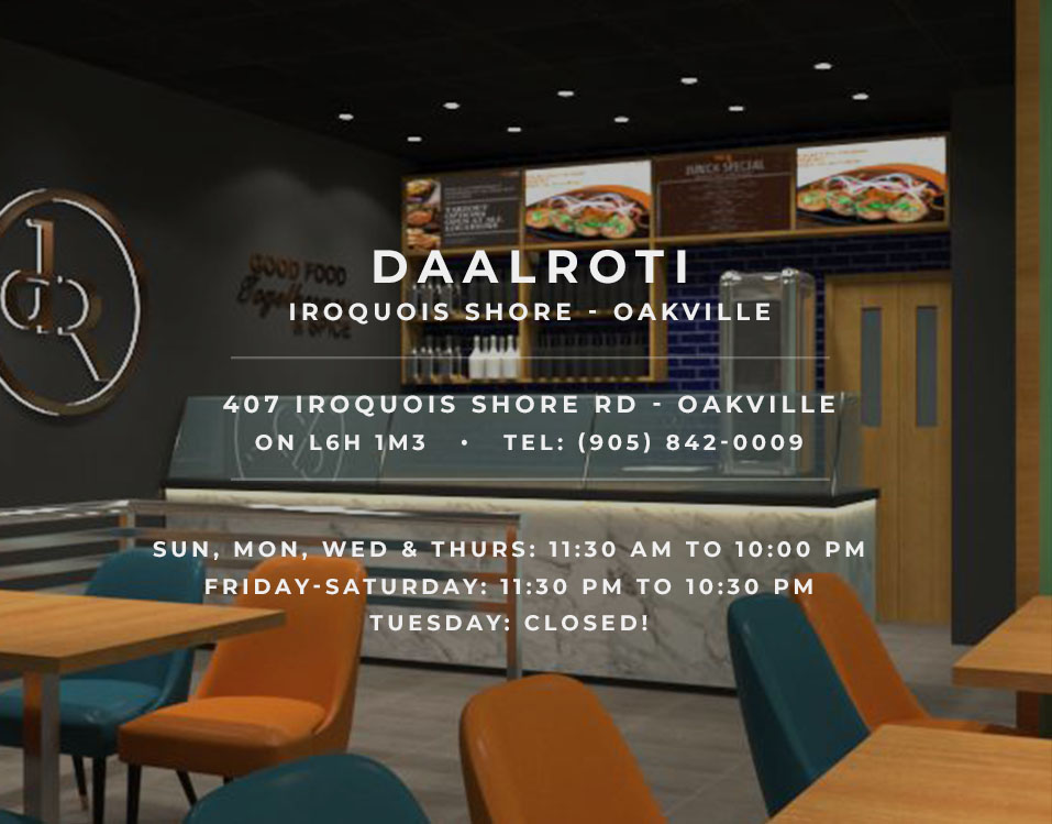 Oakville – DAAL ROTI – CANADA